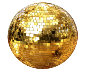Golden disco ball (5)