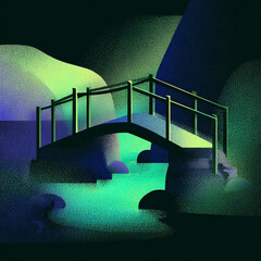 Bridge - A structure crossing over a stream -# Create