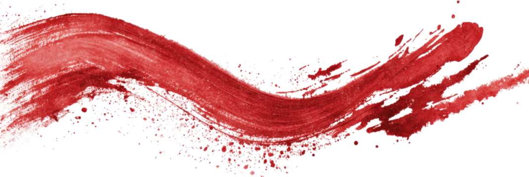 Abstract red paint splash - Powered by Adobe
