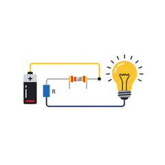 Basic Electrical Circuit Schematic Diagram
