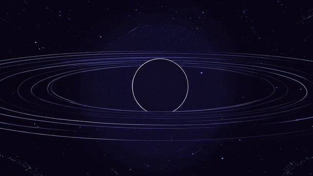 Celestial body orbiting