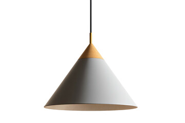 Modern cone-shaped pendant lamp