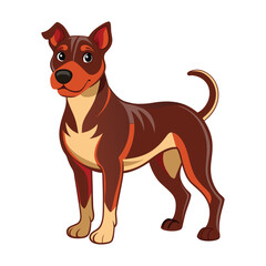 Brutus dog vector design 