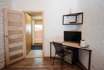 Modern Minimalist Home Office Setup