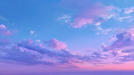 Obraz premium Pastel sky cloudscape