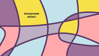 Art & Illustration Modern abstract art background design with irregular shapes Template for celebration, advertising, branding, banner, cover, label, poster and sales.