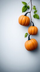 Elegant autumn pumpkin display featuring vibrant orange gourds and seasonal harvest decorations for festive fall decor and cozy holiday ambiance