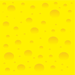 vector illustration of cheese