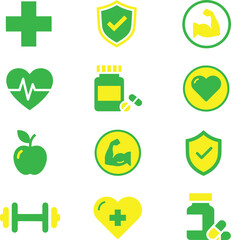 Dualtone Health Icon Set