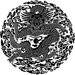 오조룡은 조선시대 왕이 입던 옷인 곤룡포에 새겨진 왕을 상징하는 문양이다. 용의 5개의 발톱은 왕을 상징한다.
Oh Zorong is a symbol of the king, engraved on the Gonryongpo, the royal robe worn by Joseon Dynasty kings. Five claws symbolize the king.