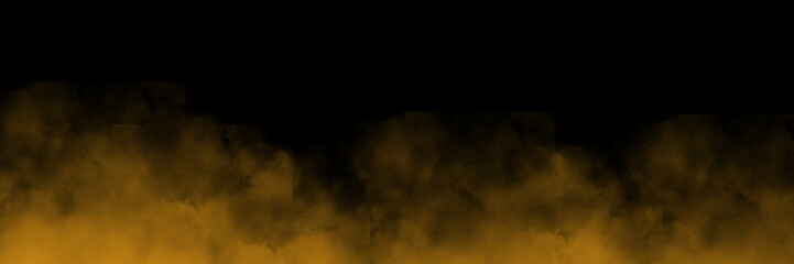 Fototapeta premium Fine dust particle cloud texture isolated on black background atmospheric powder haze overlay effect for dramatic visuals