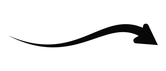 arrow icon, long arrow icon, wave curved long arrow icon, up and down arrow icon.