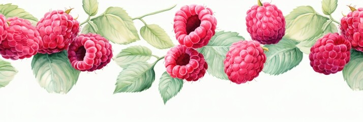 Berry pattern on light background