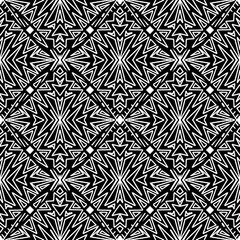 Tribal Thai Ethnic Geometric Pattern Design