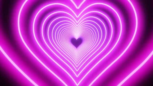 pink heart background