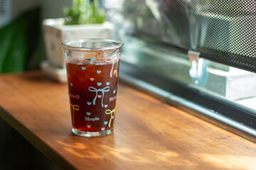 Americano ice coffee