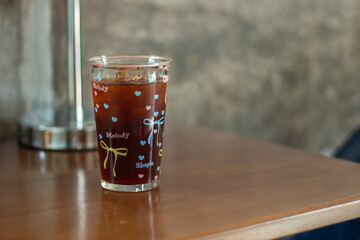 Americano ice coffee