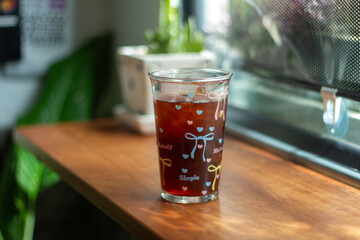 Americano ice coffee