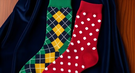 Colorful socks argyle socks polka dot socks fashion socks novelty socks patterned socks green red...