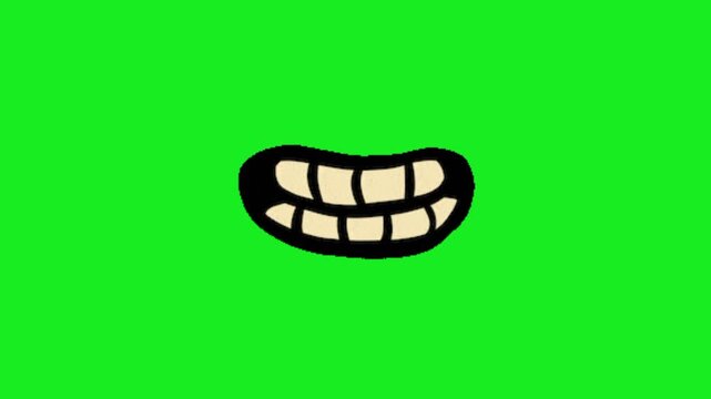 vector illustration of teeth