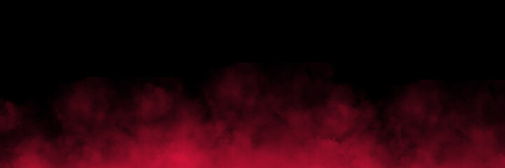 Purple smoke powder explosion effect isolated on a black background, abstract cloud texture for...