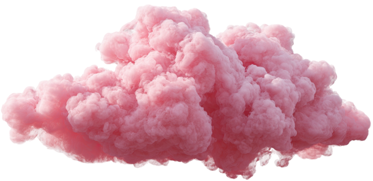 Fluffy pink cloud graphic (2)