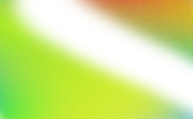 Abstract blurry gradient of green yellow orange and black colors transparent background