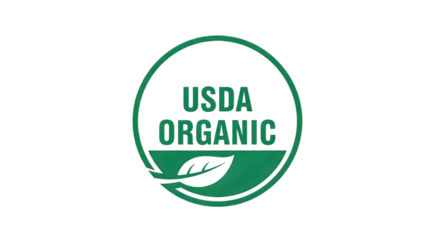 USDA Organic Certification Seal Symbol of Natural, Eco-Friendly Produce