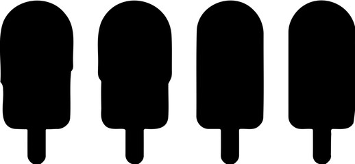 ice cream isolated on white