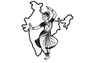 Bollywood dancer woman from India