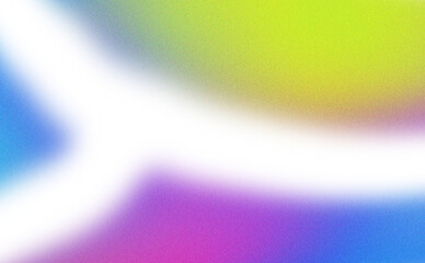 Abstract color gradient with textured surface and black shape transparent background