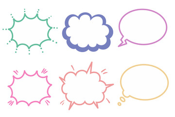 ポップ吹き出し