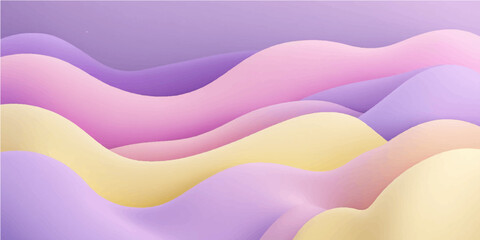 Vibrant, colorful abstract wavy line art creates a dynamic and modern backdrop with a flowing curve design