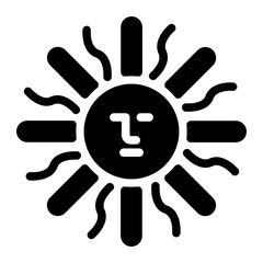 This Sol de Mayo icon is suitable for the Argentine culture, etc.