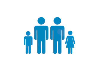 Family symbol icon design