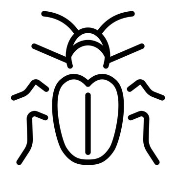 This Cockroach icon is suitable for Pest Control, and related fields.