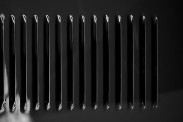 Old black abstract background. Dark wallpaper