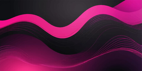 Abstract colorful wave pattern vector illustration for a modern art background texture design