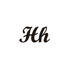 FLower splash geometric symbol simple logo vector
