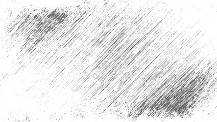 Rough texture. Worn down wallpaper pattern texture threshold metal with scratches Abstract white and black texture of a concrete dust wall distressed vintage vector design on transparent background. © Towhidul