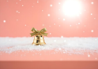 christmas background with bells