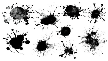 Abstract cosmic splatter