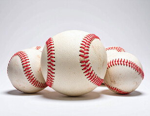 스포츠-야구-야구공-야구볼-야구공실밥-여러 개