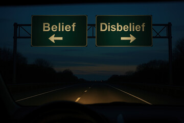 The Crossroads of Conviction: Navigating the Dichotomy of Belief and Disbelief