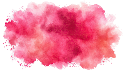 Abstract watercolor stain