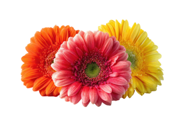Close-up of three vibrant flowers (3)