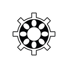 Ball Bearing Vector outline Icons
