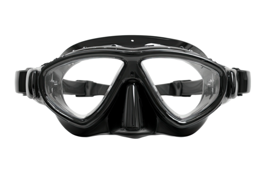 Black scuba diving mask (2)