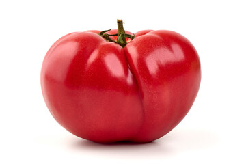 Fresh Red Tomato, isolated on white background