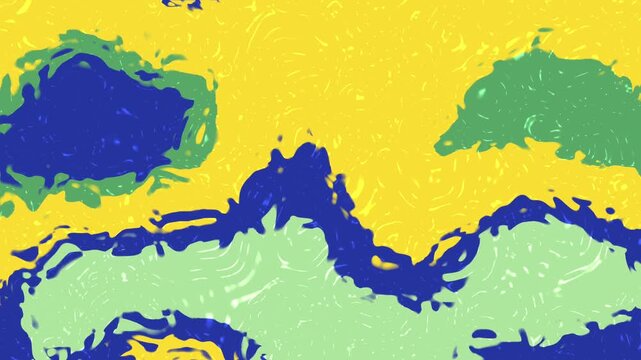 Abstracts Liquid Water C, Abstract animated background with vibrant colors creating a fluid and dynamic motion design,  Stock royalty free video.